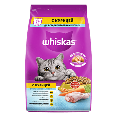 Повседневный корм Whiskas (Вискас) для кошки