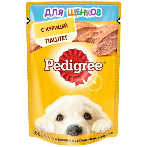 Повседневный корм Pedigree (Педигри) для собаки