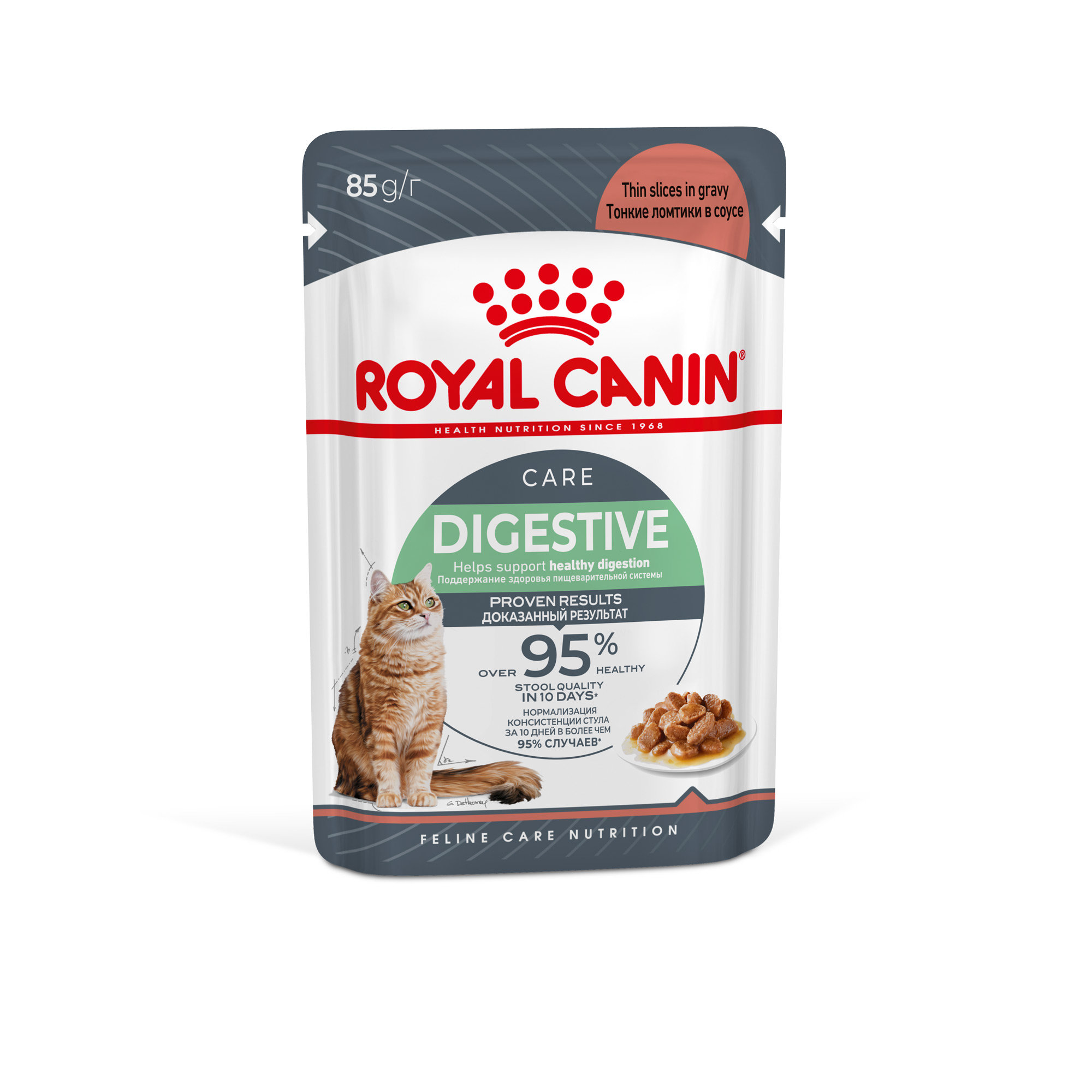 Royal canin digestive для кошек. Роял Канин дайджест Сенситив паучи. Дайджестив Кэа(соус)28*0,085кг.