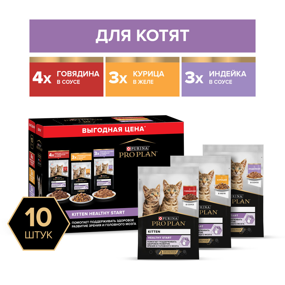 Повседневный корм Pro Plan (Про План) для кошки