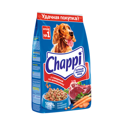 Повседневный корм Chappi (Чаппи) для собаки