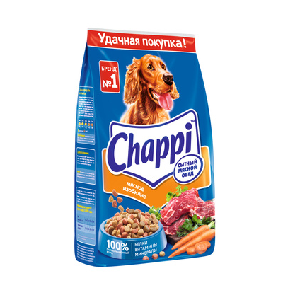 Повседневный корм Chappi (Чаппи) для собаки