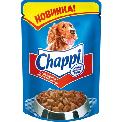 Повседневный корм Chappi (Чаппи) для собаки