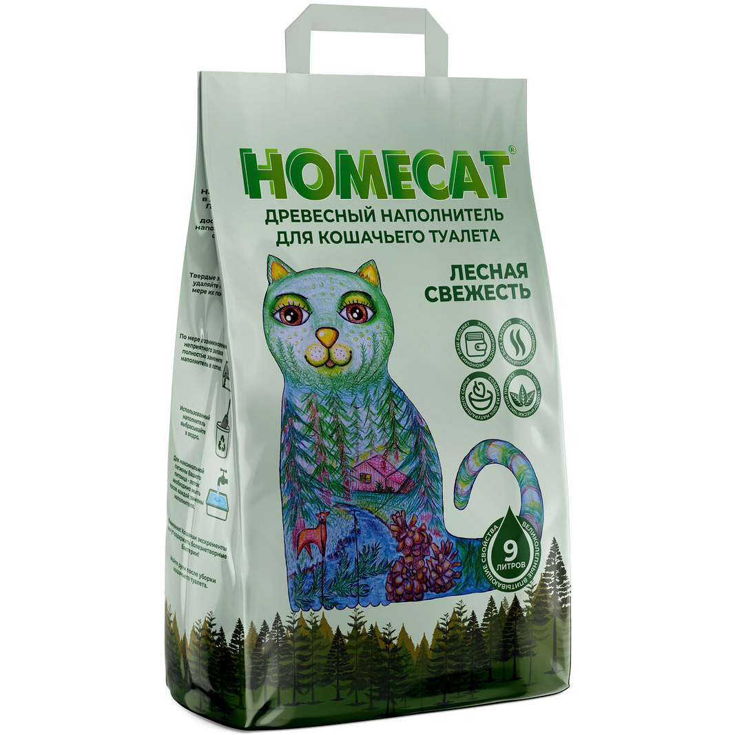 Наполнитель HOMECAT для кошки