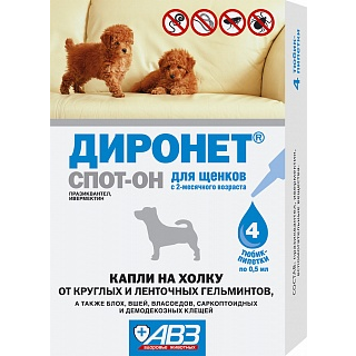 антигельминтик АВЗ для собаки