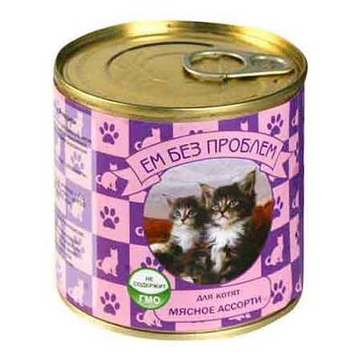 Повседневный корм ЕМ БЕЗ ПРОБЛЕМ для кошки
