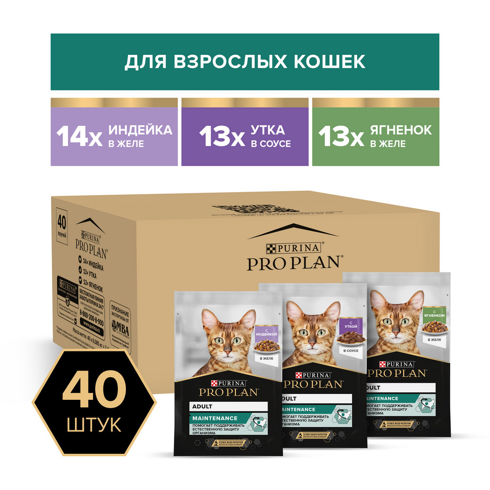 Повседневный корм Pro Plan (Про План) для кошки
