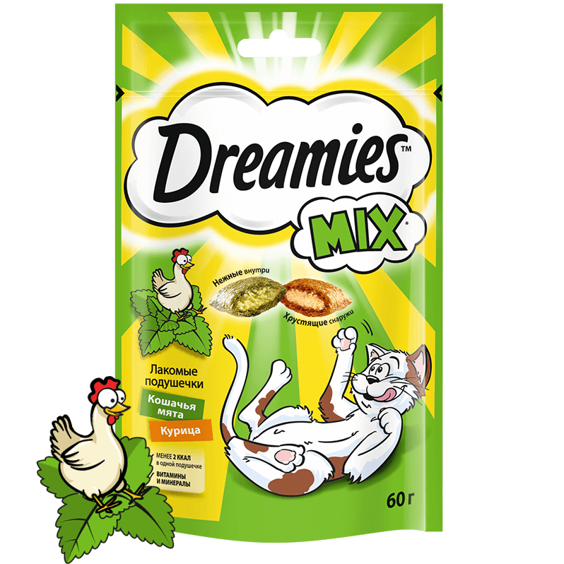 Лакомство DREAMIES для кошки