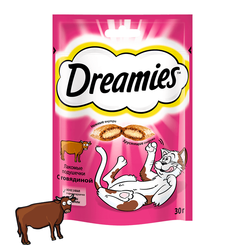 Лакомство DREAMIES для кошки