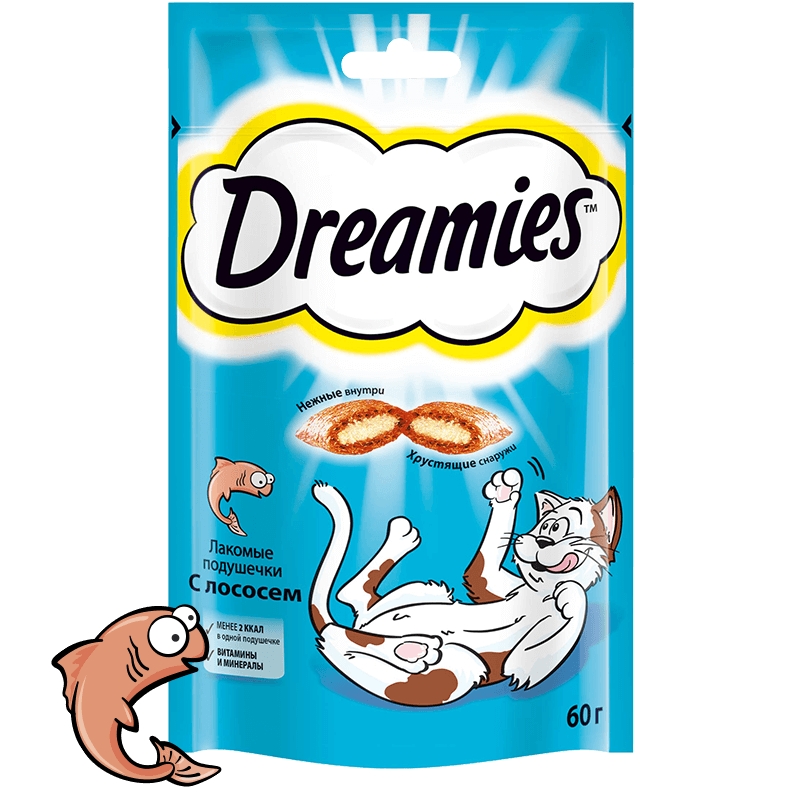 Лакомство DREAMIES для кошки